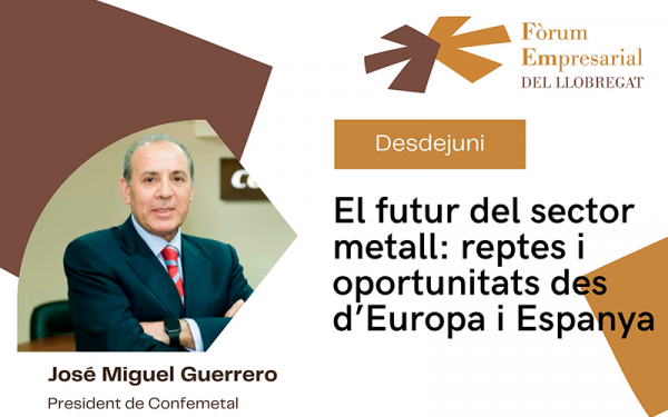 Desdejuni amb José Miguel Guerrero, president de Confemetal