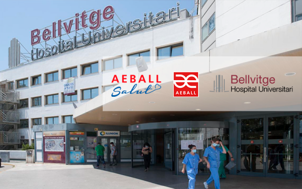 1a visita d'AEBALL Salut: Hospital Universitari de Bellvitge