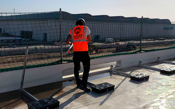 ACCES VERTICAL refuerza la seguridad en la nueva nave logística de Amazon en Málaga