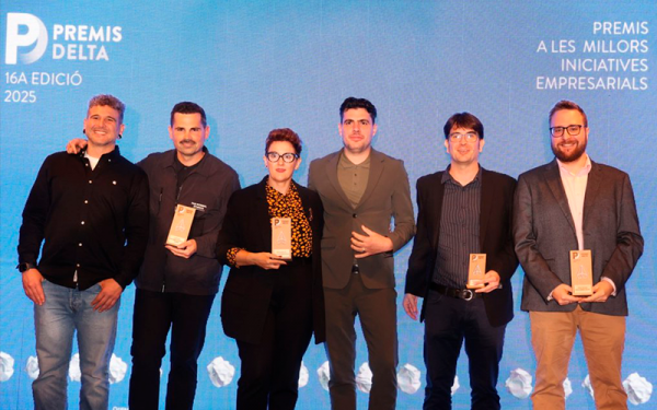 Acte de lliurament de la 16a edició dels Premis Delta a les millors iniciatives empresarials