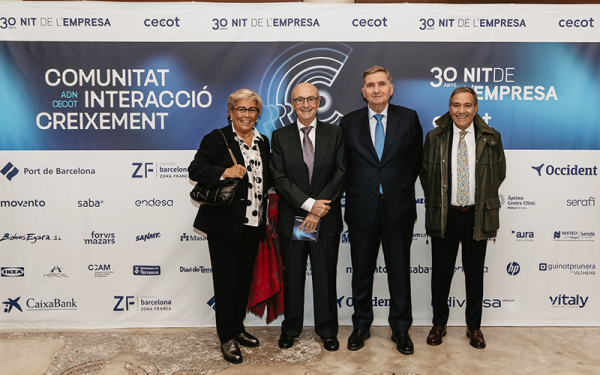AEBALL assisteix a la 30a edició de la Nit de l'Empresa de la Cecot