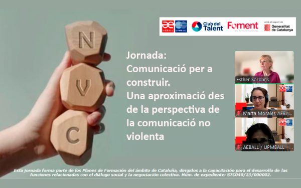 AEBALL organitza amb èxit una jornada sobre la comunicació no violenta