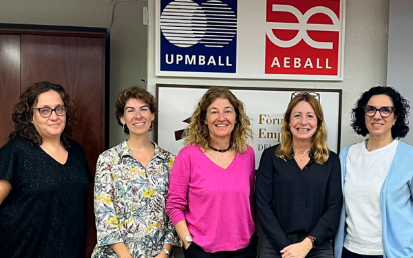 AEBALL rep la visita de part de l'equip del Departament d'Empresa i Treball de la Generalitat de Catalunya