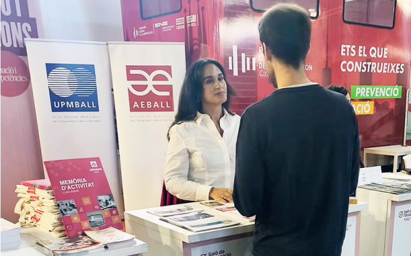 Img AEBALL/UPMBALL participa amb estand propi al Saló de l’Ocupació 2026 45