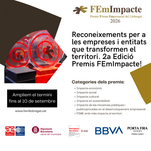 Ampliem termini! Presenta candidatura als Premis FEmImpacte fins al 10 de setembre