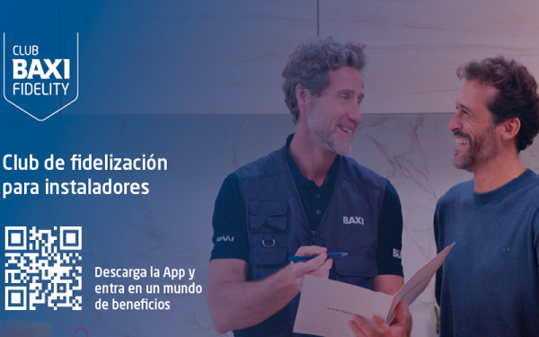 BAXI renueva su club de fidelización para instaladores y estrena nueva App