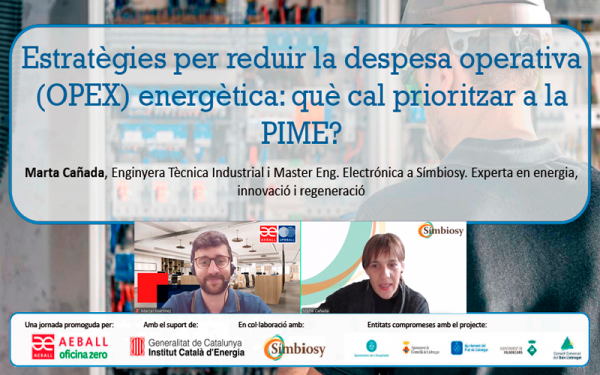 L'Oficina Zero d'AEBALL realitza amb èxit una jornada sobre com reduir la factura energètica a les empreses