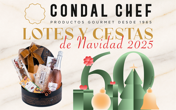 Condal Chef ofrece un 5% de descuento en lotes de Navidad para socios de AEBALL