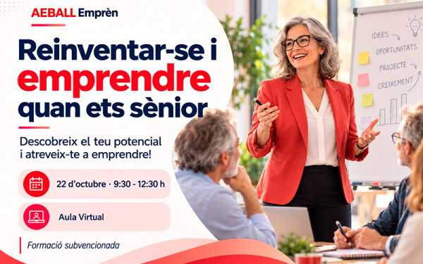 Converteix la teva experiència professional en una nova oportunitat d’emprenedoria