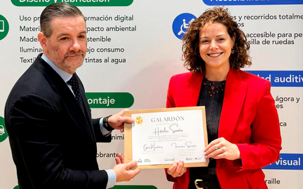 El Hotel Nixe Palace, de Hoteles Santos, recibe un galardón por su compromiso con la sostenibilidad y la comunidad local