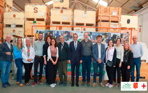 El Parlament de Catalunya dona suport al model d’inserció sociolaboral i gestió de residus de Solidança
