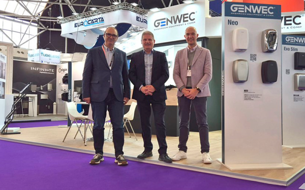 Genwec revoluciona la higiene profesional en Interclean 2026 con sus gamas de secamanos