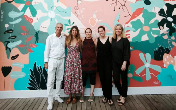 Inauguració del Mural 'Natura Naturae' d’Asimètrics a la Biblioteca Paco Candel