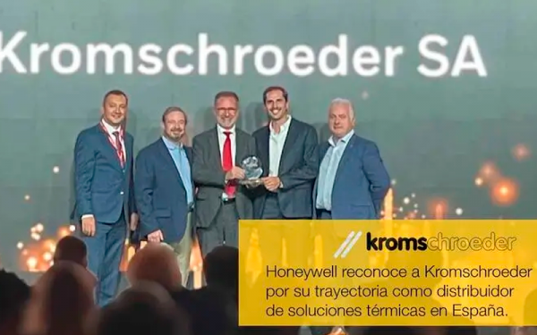 Kromschroeder, reconocida por su trayectoria como distribuidora de soluciones térmicas en España