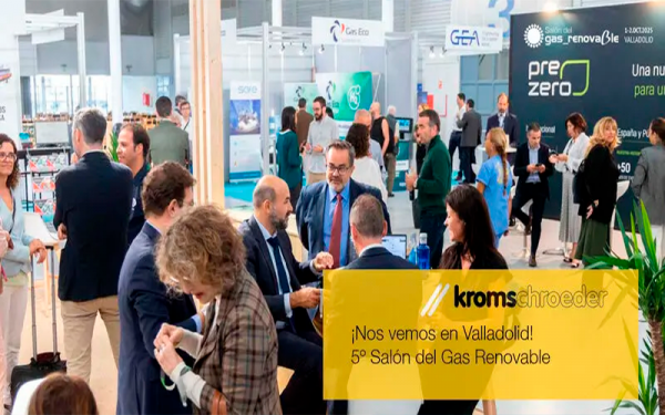 Kromschroeder asistirá al 5º Salón del Gas Renovable