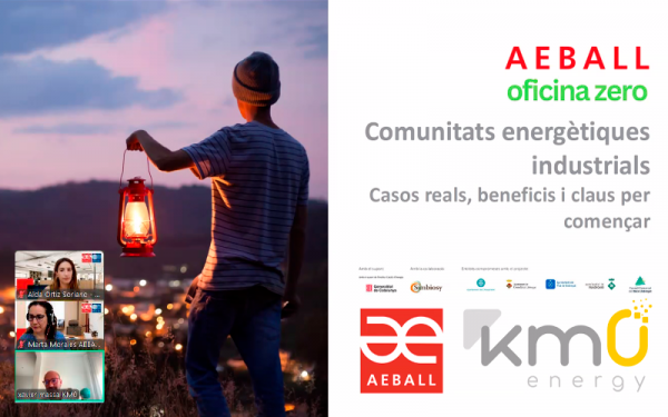 L'Oficina Zero d'AEBALL realitza amb èxit una jornada sobre comunitats energètiques industrials