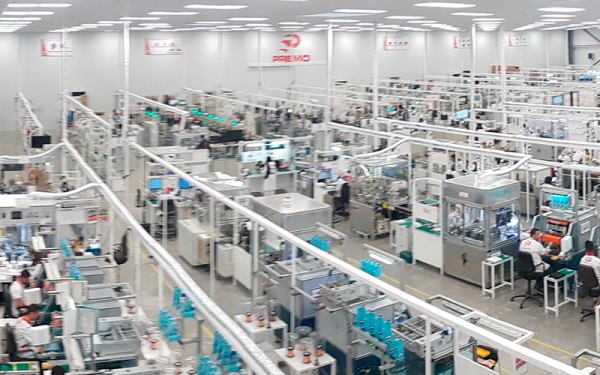 Ledind ilumina la planta de una empresa en Marruecos