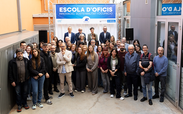 L’Ajuntament del Prat de Llobregat inaugura la reforma de l’Escola d’Oficis i la nova coberta del CEM Estruch
