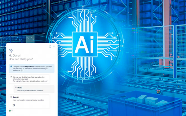 Mecalux integra la inteligencia artificial generativa en su software de gestión de almacenes Easy WMS