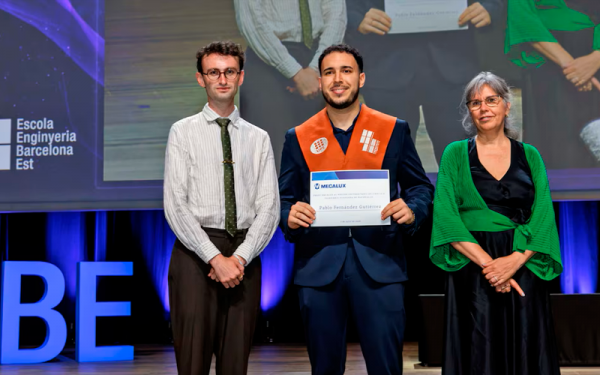 Mecalux premia al mejor expediente del Máster Universitario en Ciencia e Ingeniería Avanzada de Materiales 2026