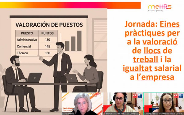 Més de 20 empreses assisteixen a la darrera jornada d'AEBALL sobre la valoració de llocs de treball