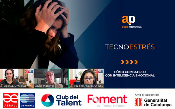 Img Crear un entorn laboral més segur i saludable, el principal factor d'interès a la jornada sobre Tecnoestrés laboral organitzada per AEBALL 29