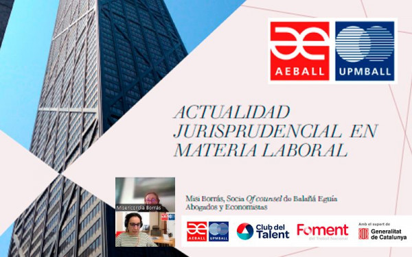 Més de 30 empreses assisteixen a la jornada d'AEBALL sobre actualitat jurisprudencial en matèria laboral