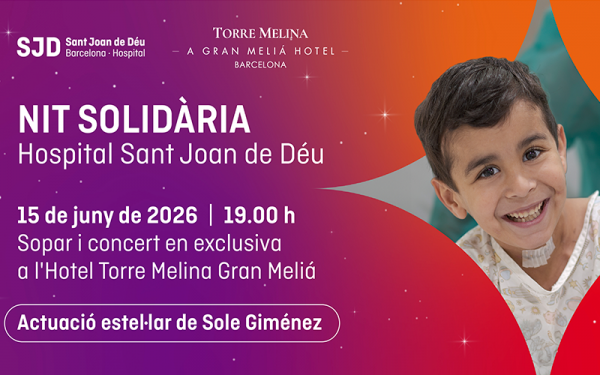 Participa en la Nit Solidària de l'Hospital Sant Joan de Déu