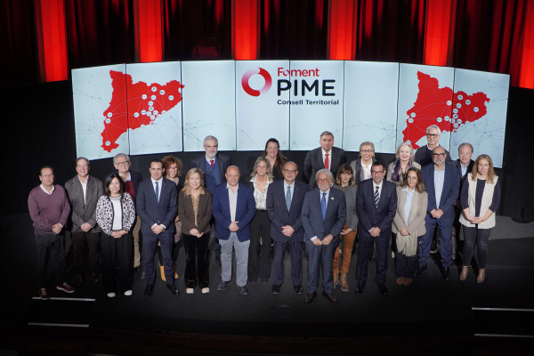 Pep Garcia pren el relleu de Xavier Panés en la presidència del Consell Territorial de la PIME