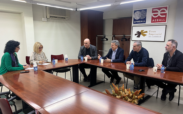 AEBALL i Cornellà Empresarial celebren la primera sessió de treball, en el marc de l’acord de col·laboració d’ambdues entitats