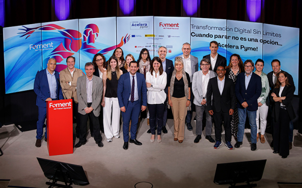 Transformació digital amb impacte real: més de 1.200 pimes acompanyades per Foment a través d’Accelera Pime