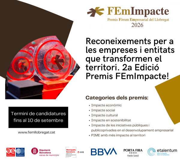 Últims dies! Presenta la teva candidatura als Premis FEmImpacte 2026
