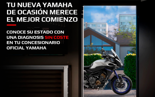 Yamaha refuerza su compromiso con los nuevos propietarios de motos de segunda mano con una diagnosis gratuita